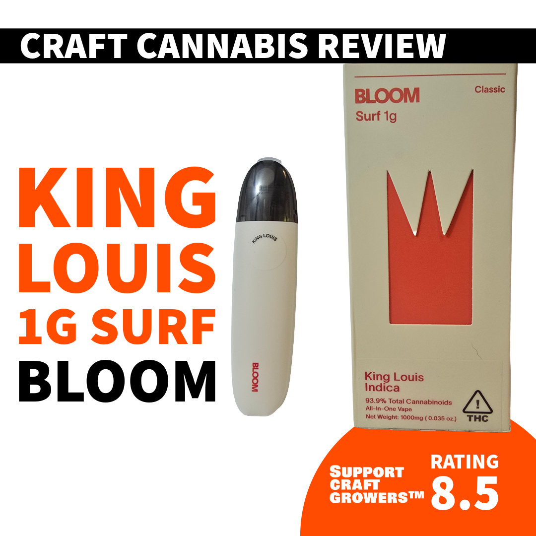 🔥 Product Review: King Louis 1G Surf by Bloom 🔥