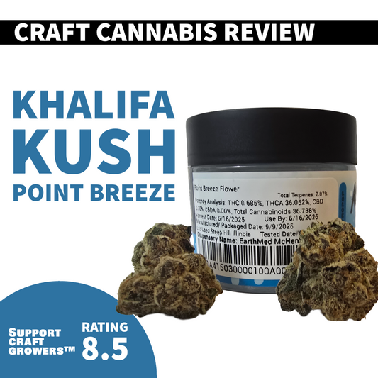 🔥Strain Review: Point Breeze by Khalifa Kush🔥