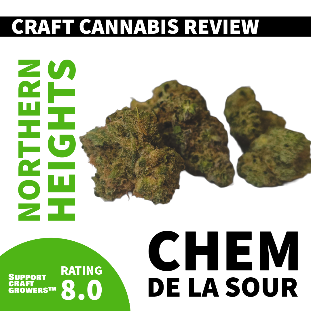 🔥 Strain Review: Chem Dela Sour by Northern Heights 🔥