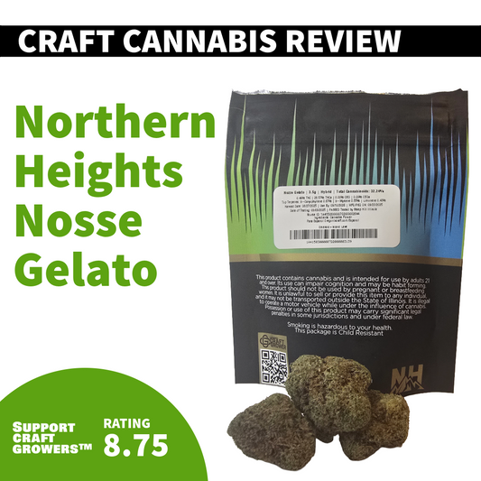 🔥Strain Review: Nozze Gelato by Northern Heights🔥