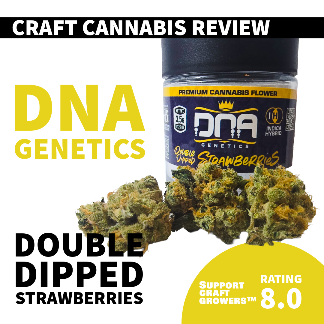 🍓🔥Strain Review: Double Dipped Strawberries by DNA Genetics🔥