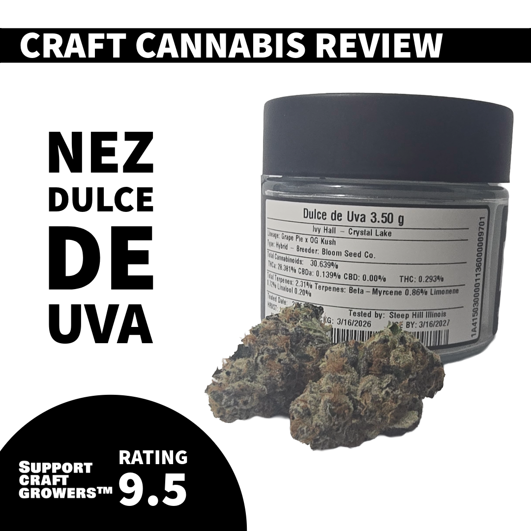 🍇 Strain Review: Dulce de Uva by NEZ 🍇