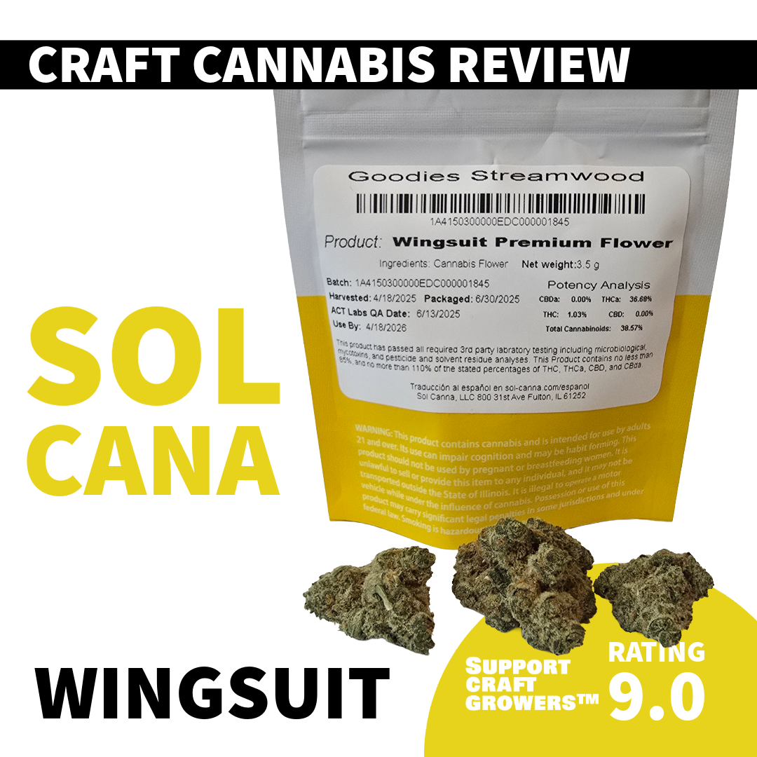 🔥 Strain Review: Wingsuit by Sol Canna🔥