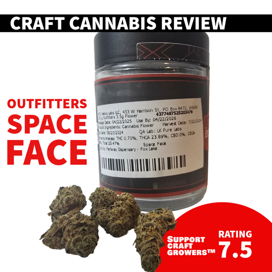 🔥 Strain Review: Space Face by Outfitters🔥