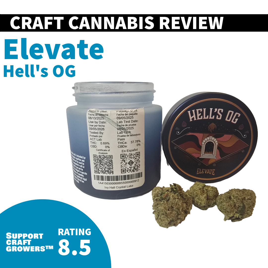 🔥 Strain Review: Hell’s OG by Elevate 🔥