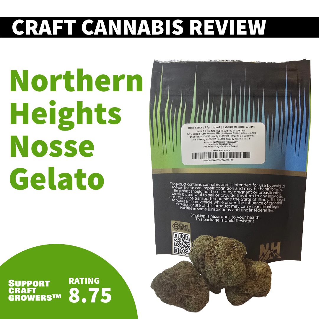 🔥Strain Review: Nozze Gelato by Northern Heights🔥