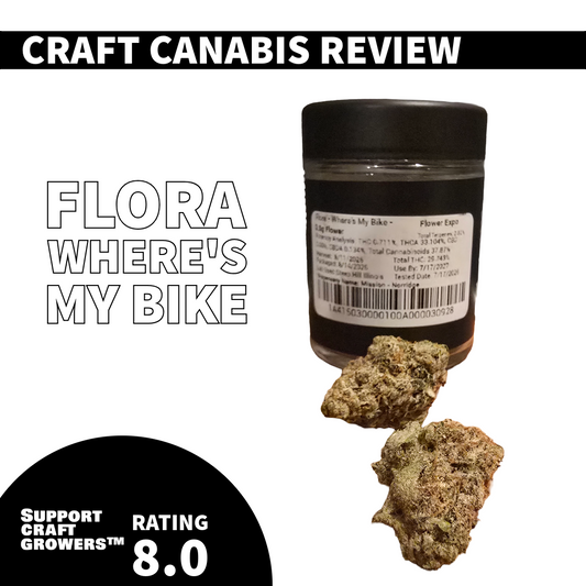 🚲 Strain Review: Where's My Bike by Flora 🚲