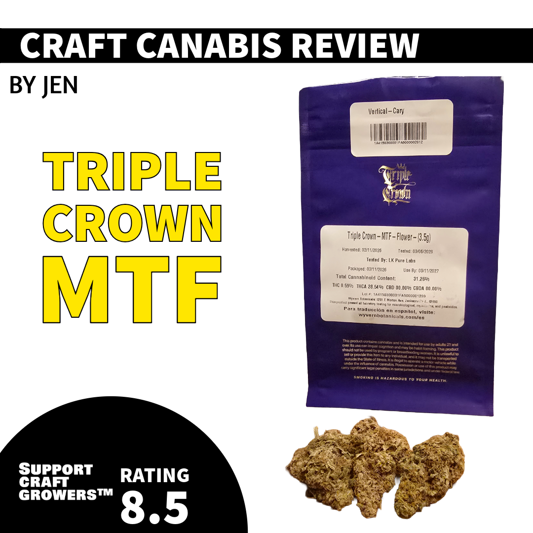 🌿🔥 Jen’s Review: MTF Triple Crown by @wyvernbotanicals 🔥🌿