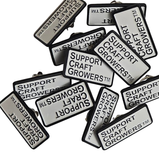 Support Craft Growers Pin
